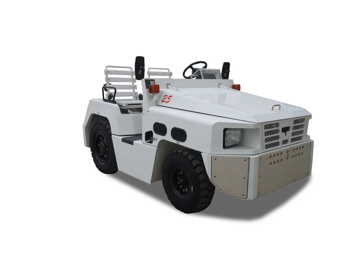 Electric Airport Baggage Towing Tow Tractor