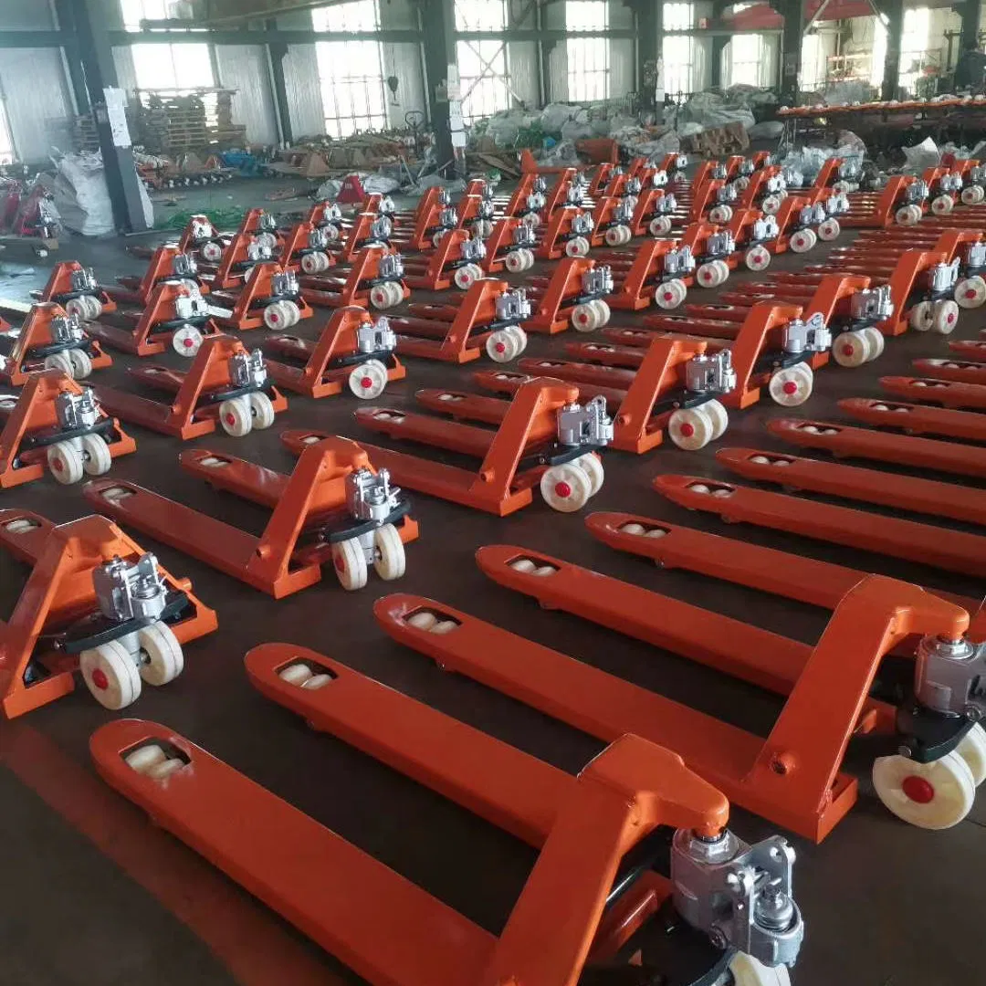 2t Hydraulic Jack Hand Pallet Truck Lift Hydraulic Pallet Jack for Warehouse