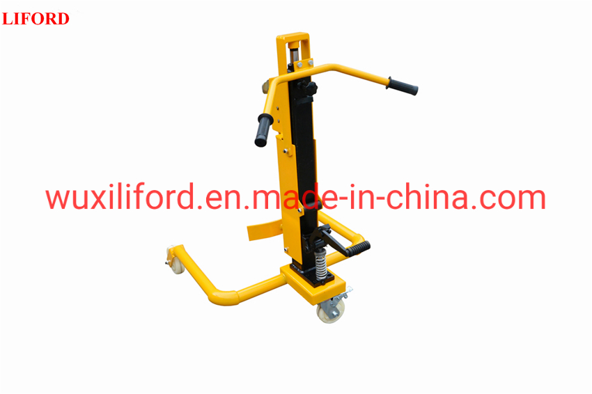 350kg Hydraulic Straddle Leg Drum Handling Trolley Manual Drum Handler Dt350A