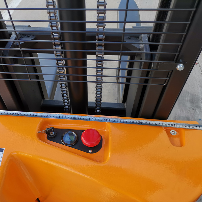 CE Electric Battery Hydraulic Forklift Lifting Equipment Hand Pallet Reach Truck Jack Material Handing Equipment Standing on Pallet Stacker Fork Lift for Sale