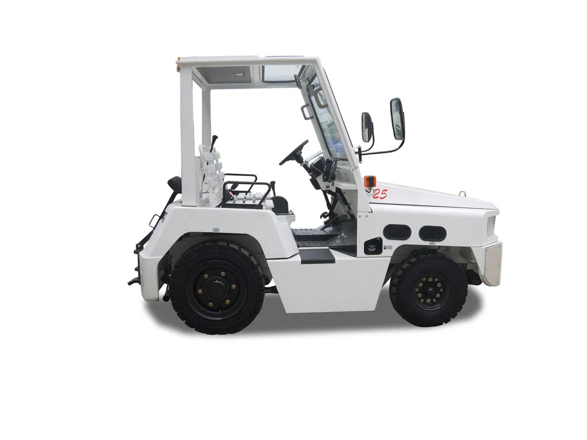 Electric Airport Baggage Towing Tow Tractor
