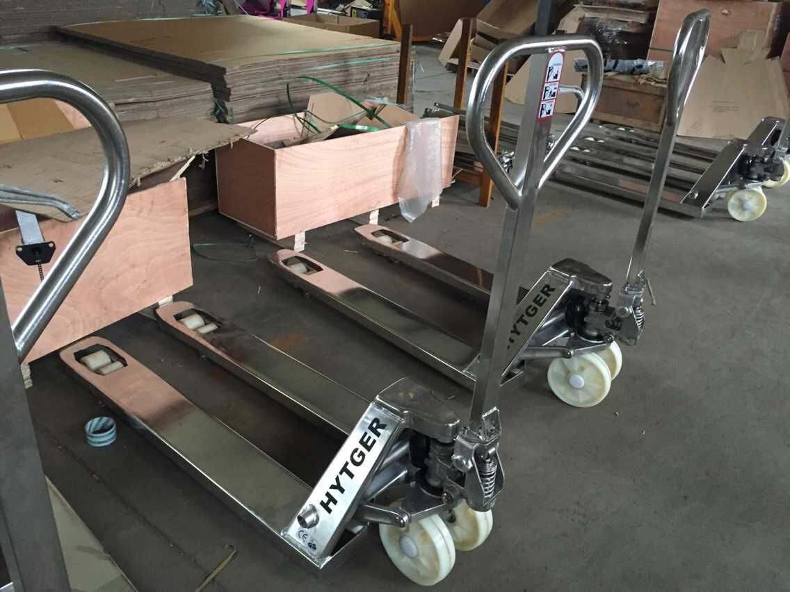 2 Ton Brand New Stainless Steel Hand Pallet Truck