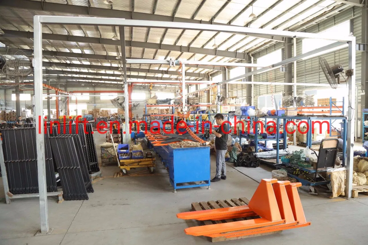 Dgb1c 1-Way 1170mm Fork Length 4-Wheel Tools High Lift Pallet Truck