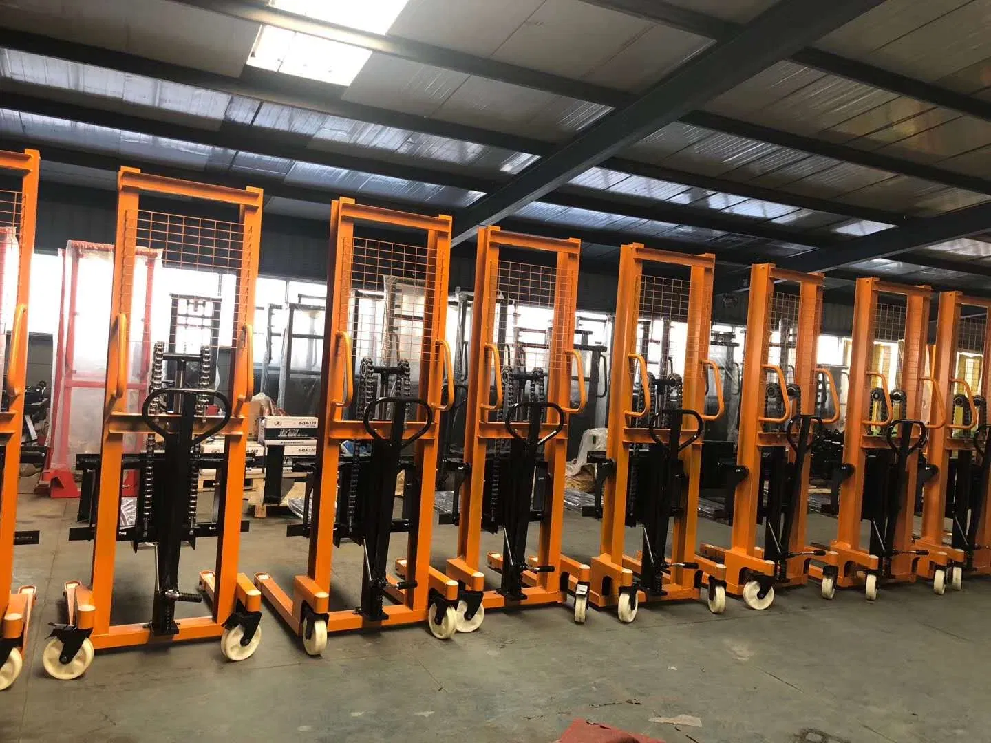 Hand Manual Pallet Stacker for Sale 1000kg, 2000kg and 3000kg