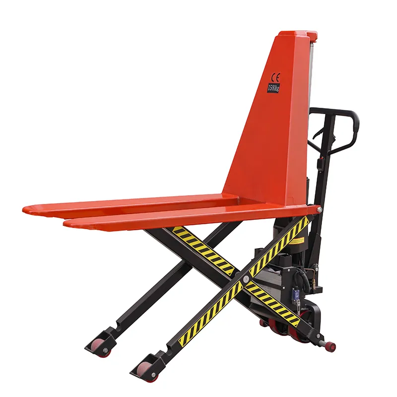 Manual High Lift Pallet Truck Detail