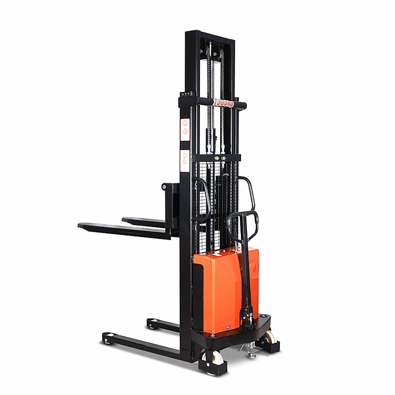 Productive Semi-Electric Stacker with 2000kg Load Capacity for Heavy Warehouse Tasks