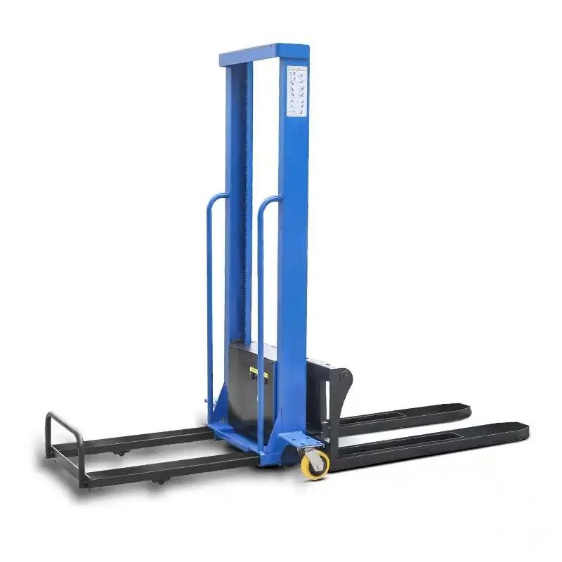 Customizable in Multiple Specifications Manual Stacker Self Loading Folklift with CE