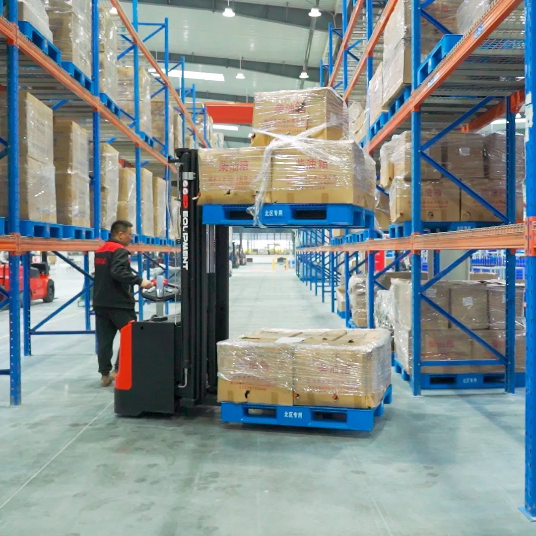 Battery Manual Hydraulic Mini Electric Forklift Pallet Reach Stacker for Handle Lifter