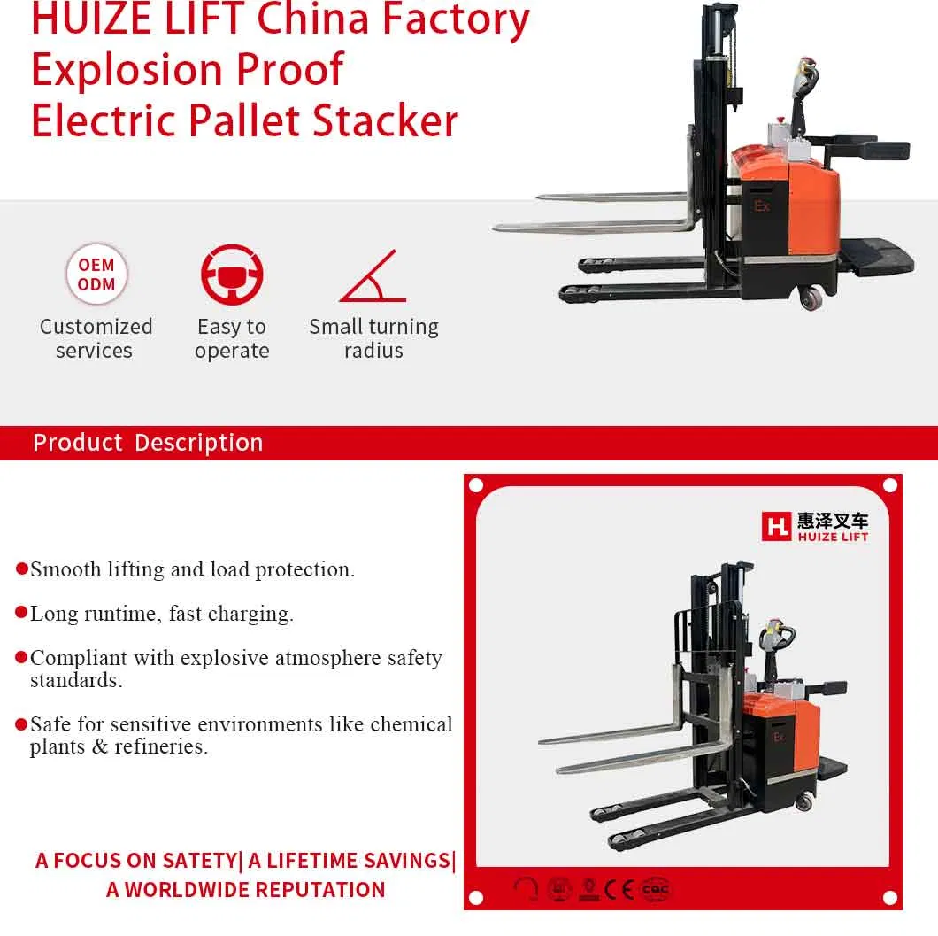 Explosion Proof Electric Stacker Overview