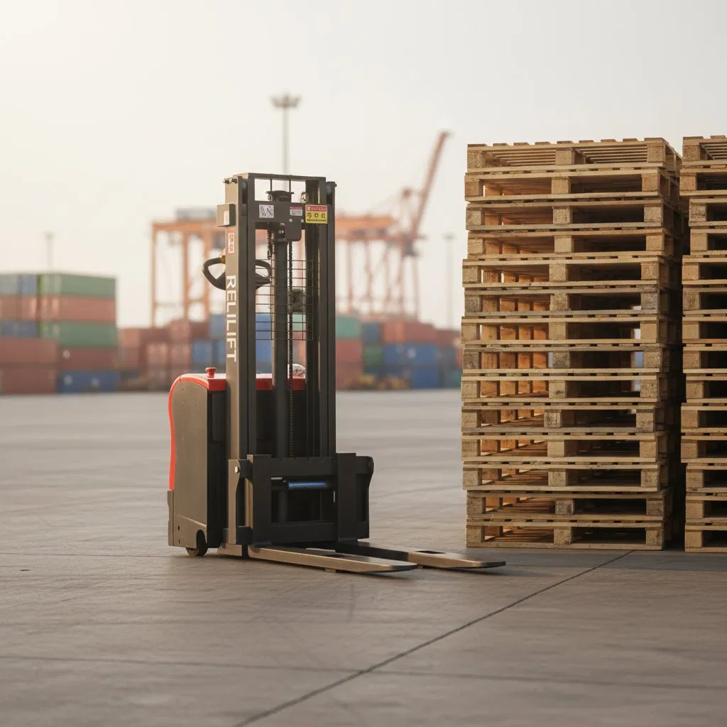 Energy-Saving Industrial Grade 2t Hydraulic Drive Electric Stackers for Factory