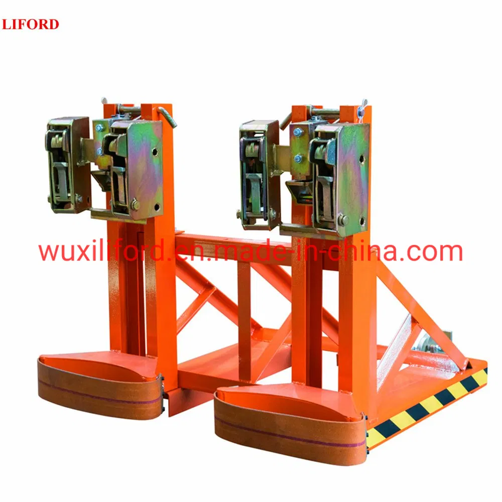 Heavy Duty Dg500A Series Forklift Attachment Drum Grabbers, Drum Handlers
