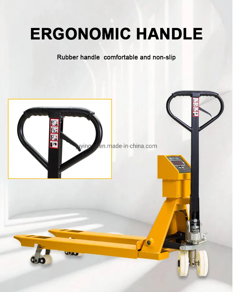 Weighing Scale Hydraulic Pallet Truck 2