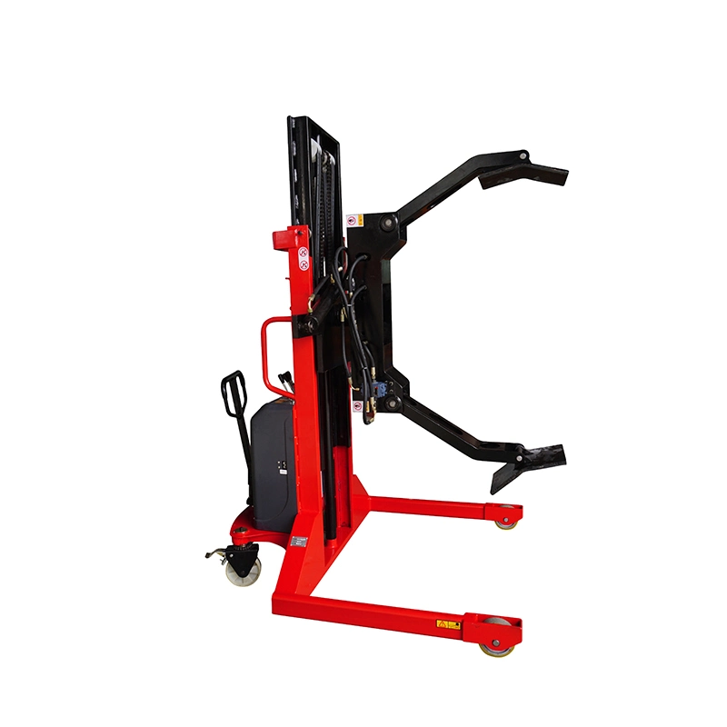 500kg Battery Operation Paper Roll Semi-Electric Forklift Stacker