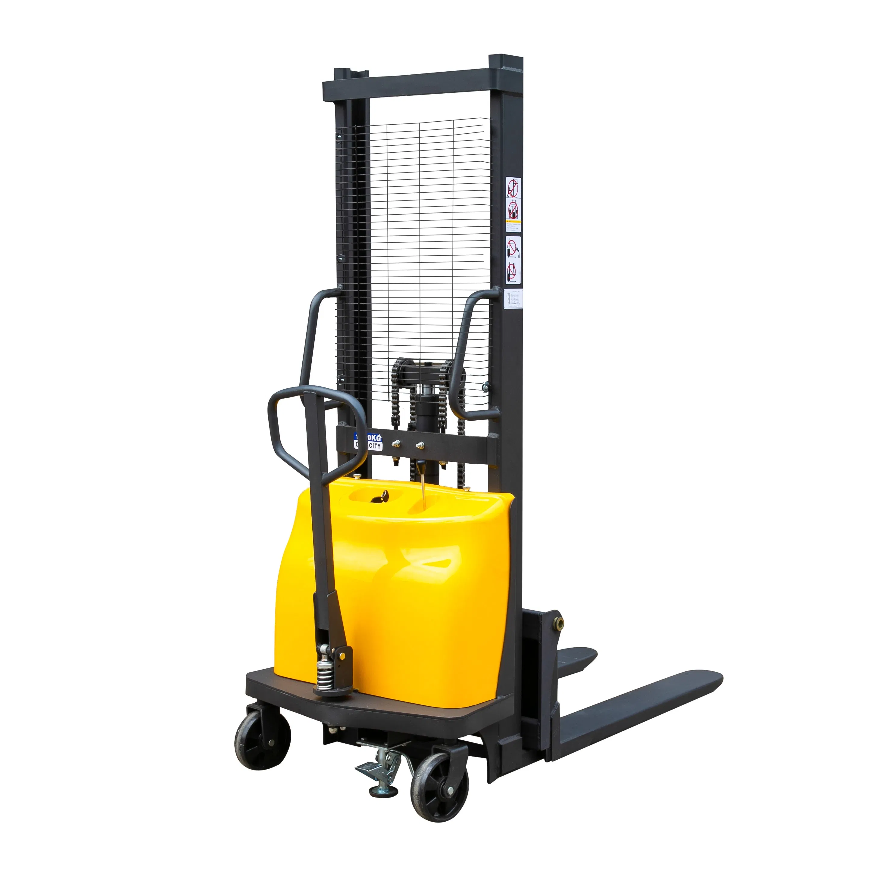 1.5t 2t 1.6m 2m 2.5m 3.0m 3.5m Good Lifts Material Handling Equipments Hand Operated Walkie Semi-Electric Stacker