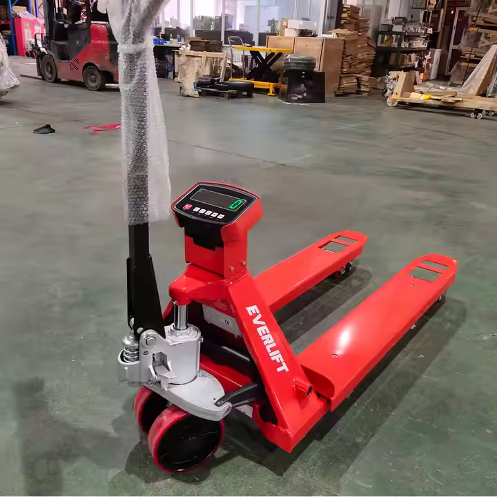 Heli 2000kg 2500kg Pallet Jack Weighing Scale Pallet Truck with Printer