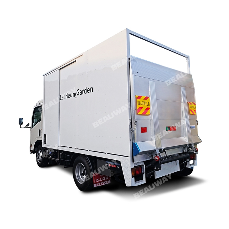 Beauway Aluminum Ramp for Tailgate Heavy-Duty Truck Lifting Platforms