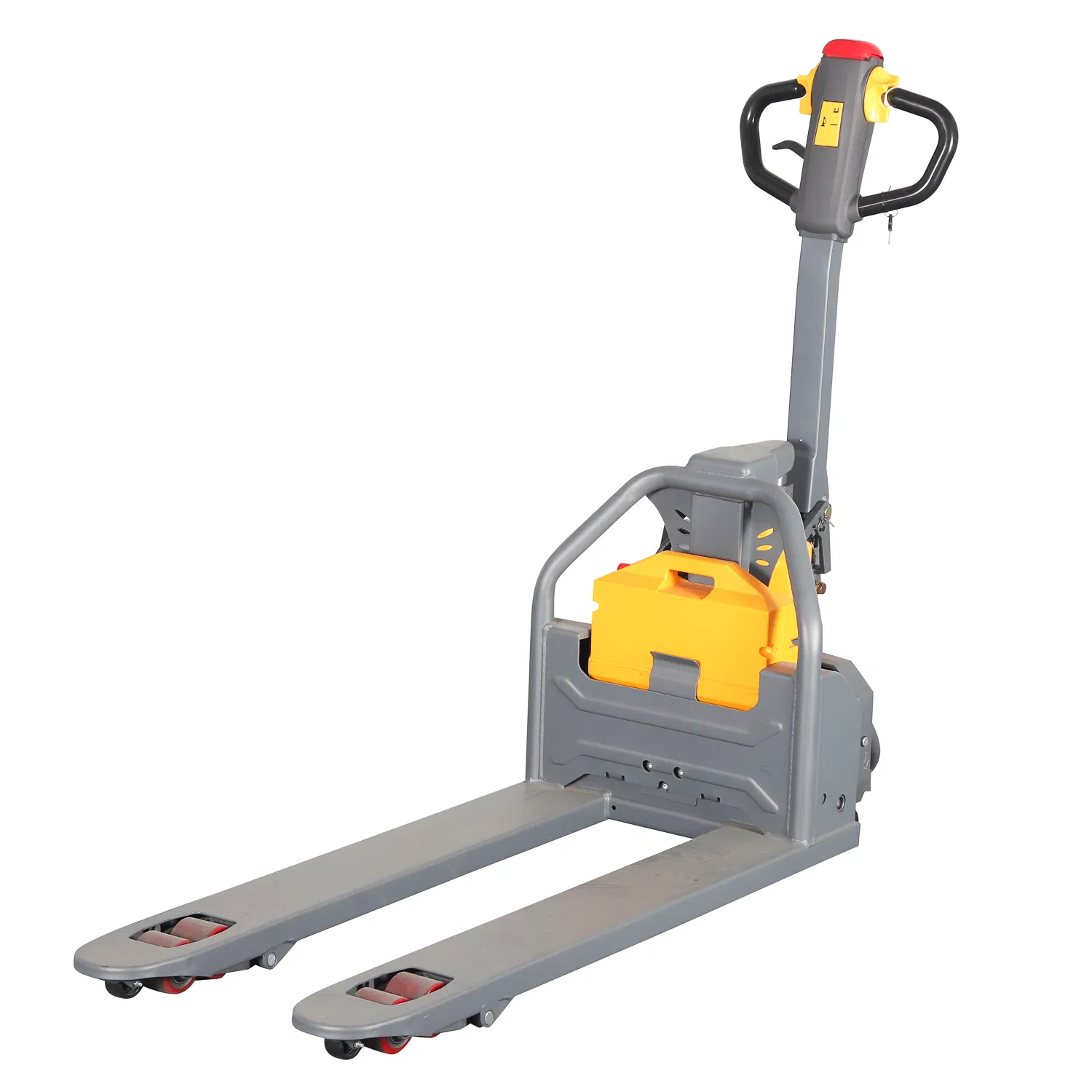 Electric Pallet Lift Trucks Feature Multi-Function Butterfly Control Handle Design