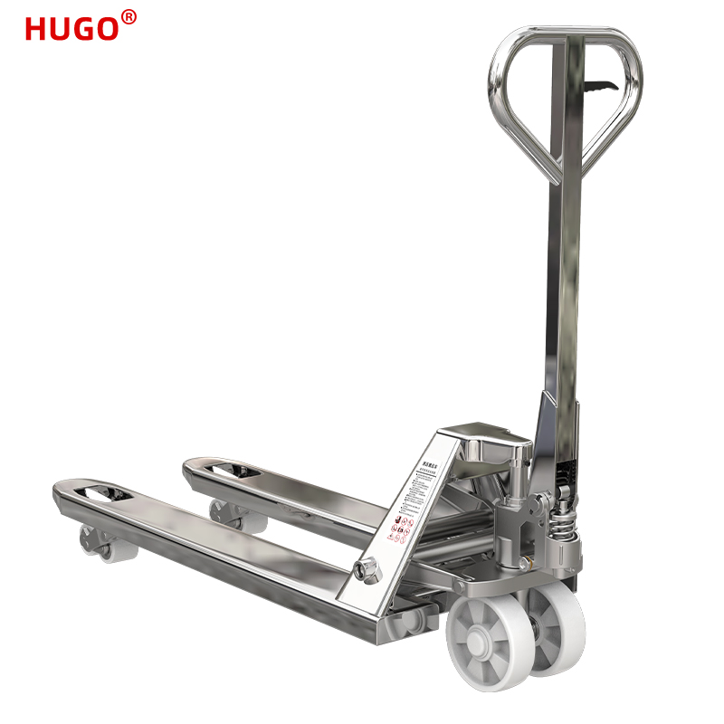 Stainless Steel Scale Pallet Jack Truck 2000kg 2500kg