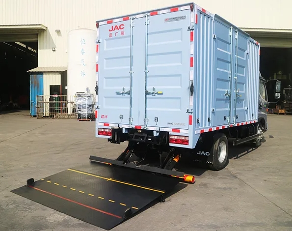 Aluminum 1.5ton 2ton Ramps Liftgate Boards Retractable Tailgate Lifter for Heavy Goods