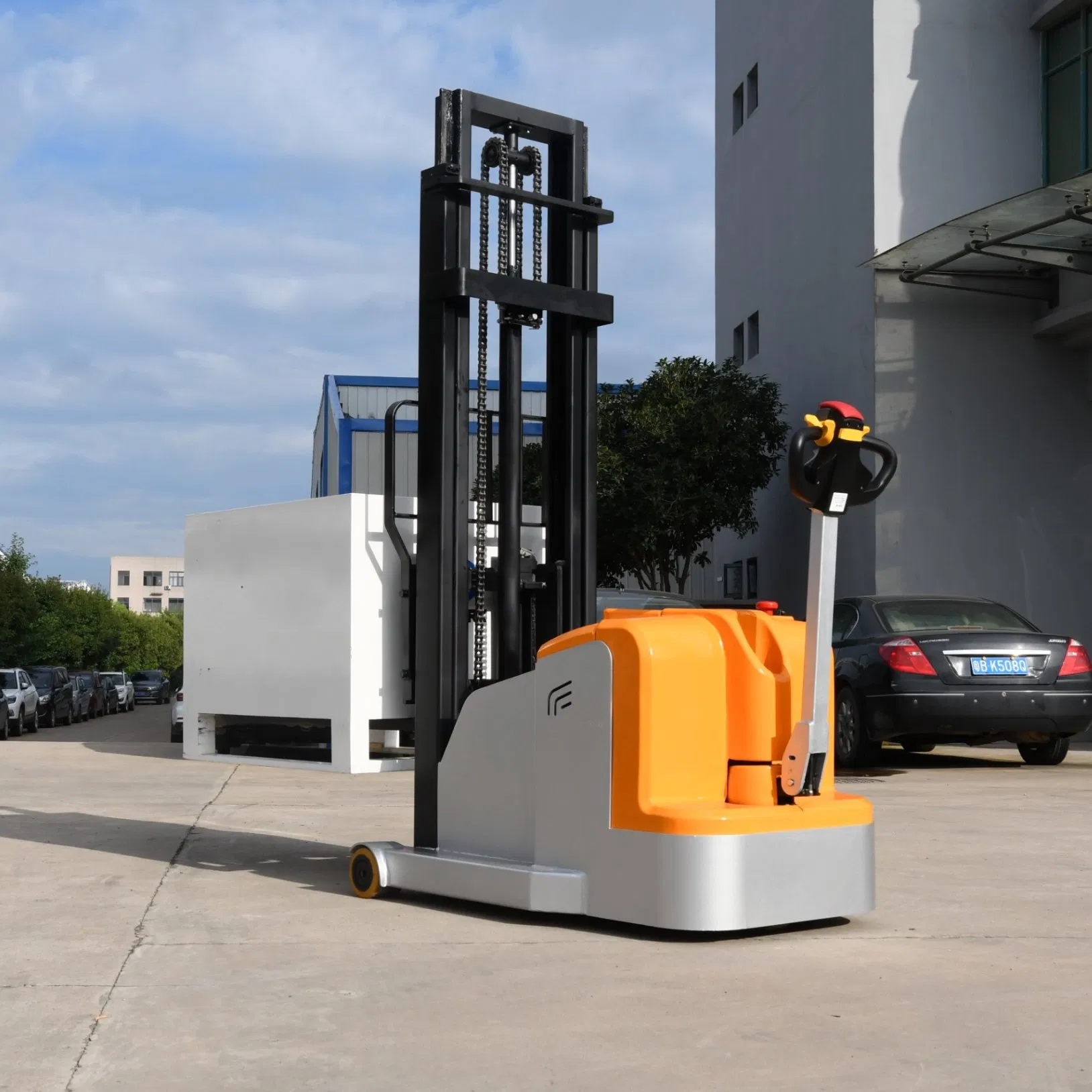 1 Ton 1000kg Electric Pedestrian Counter Balance Stacker