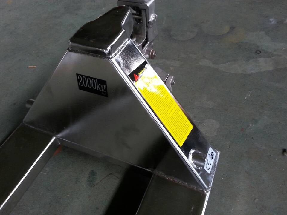 2 Ton Brand New Stainless Steel Hand Pallet Truck