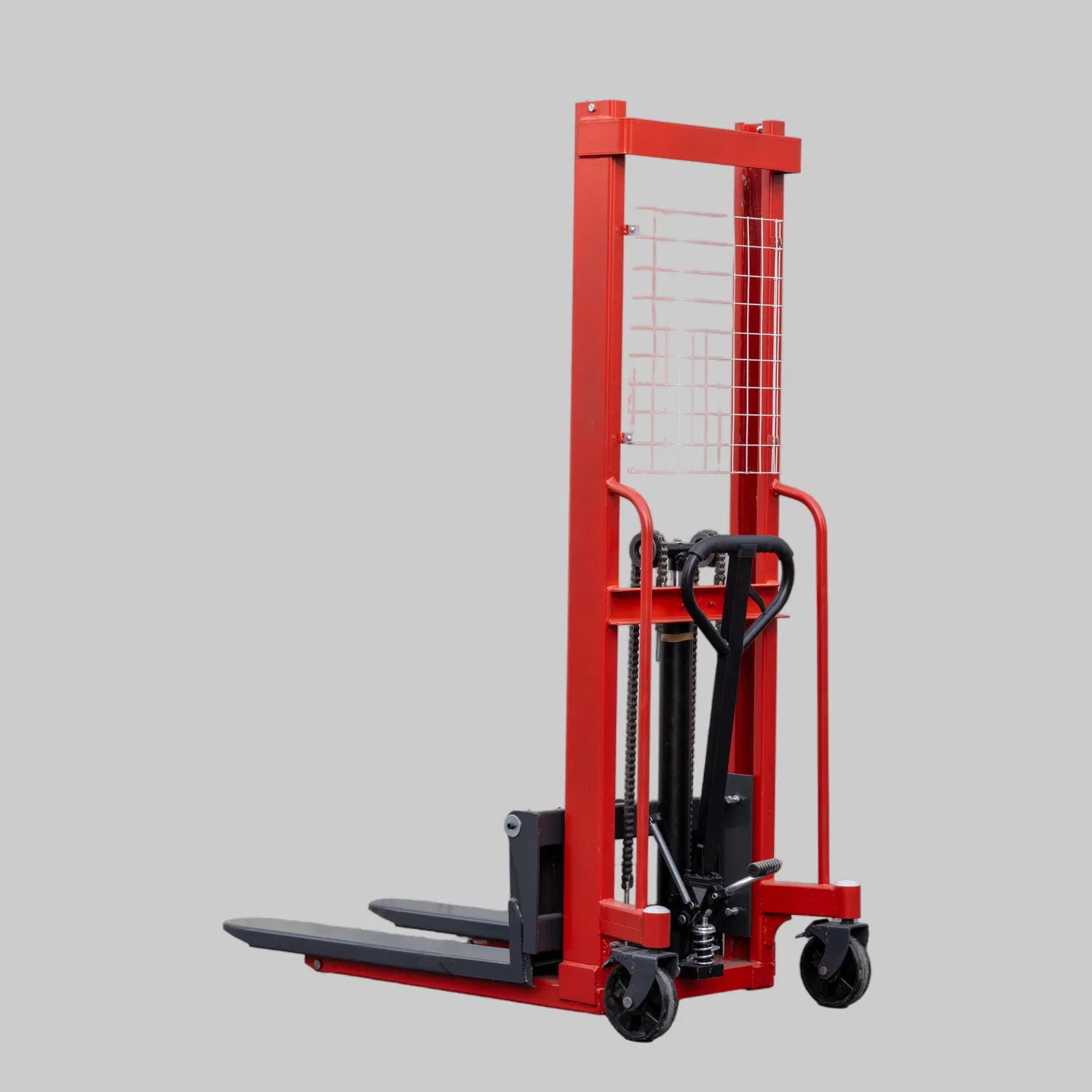 Loading Capacity 1000kg Hydraulic Pallet Hand Manual Stacker for Warehouse