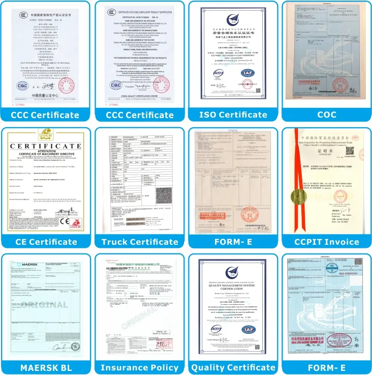 Certifications