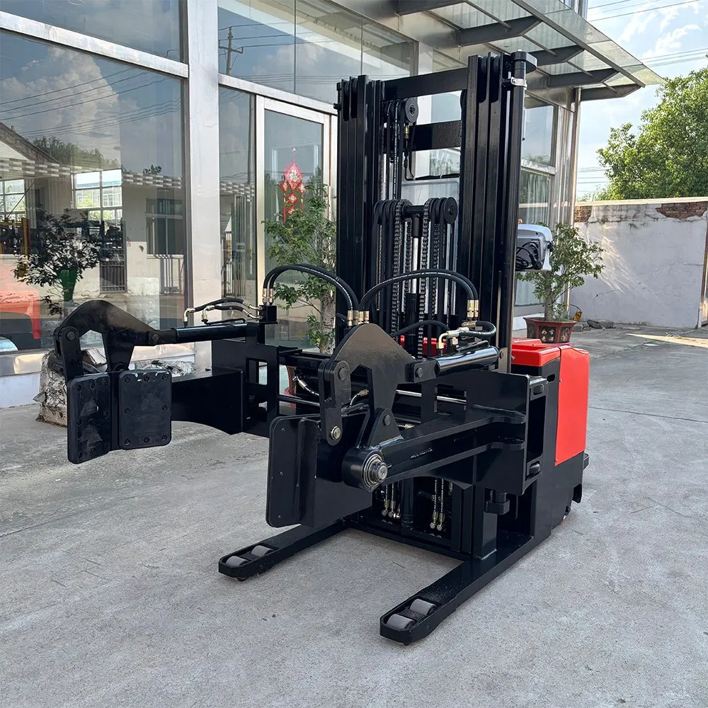 Automatic Drum Tilter Mobile 55 Gallon Drum Lift 10 FT Lifting Height Electric Drum Handler with Weigh Scale