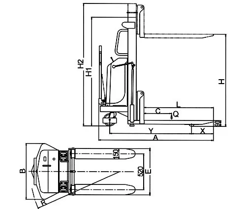 Stacker Technical Image