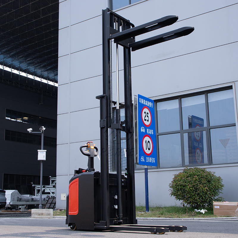 Hot Selling Cheap Short Height Full Electric Stackers Self Lifting Electric Pallet Stacker