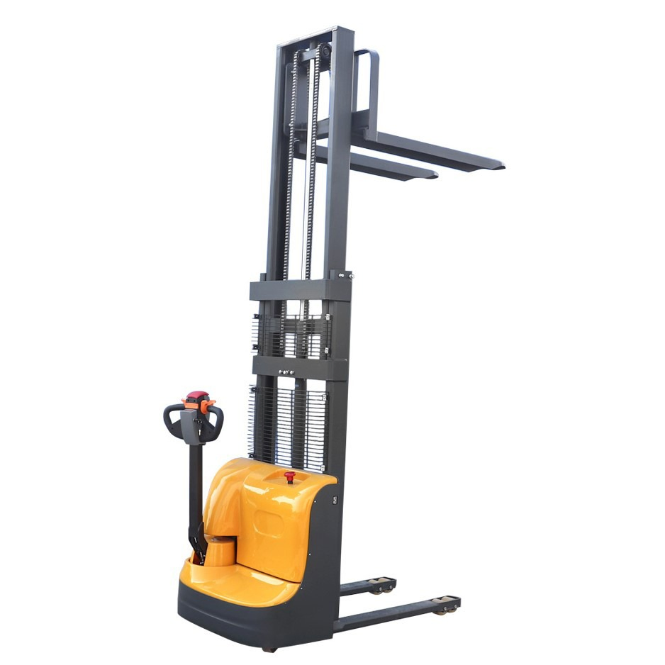 1.5t 3m Hydraulic Full Electric Powered Walkie Pedestrian Pallet Stacker Electric Stacking
