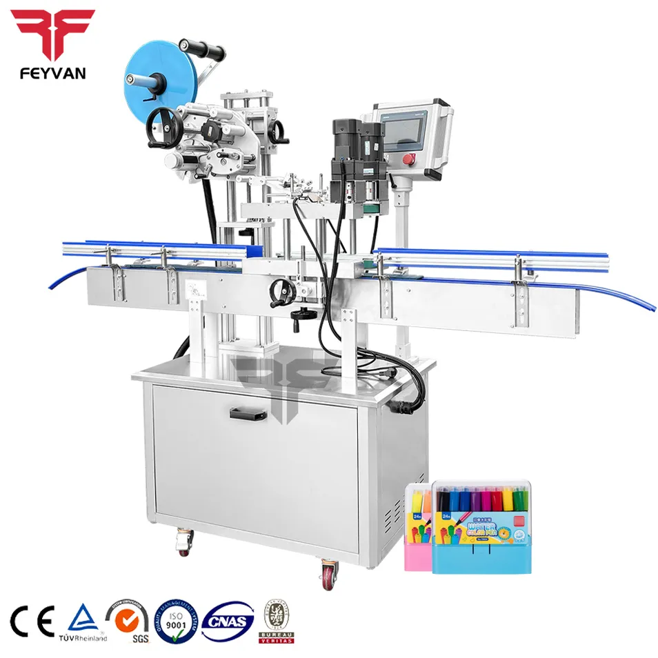 Automatic Flat Surface Labeling Machine