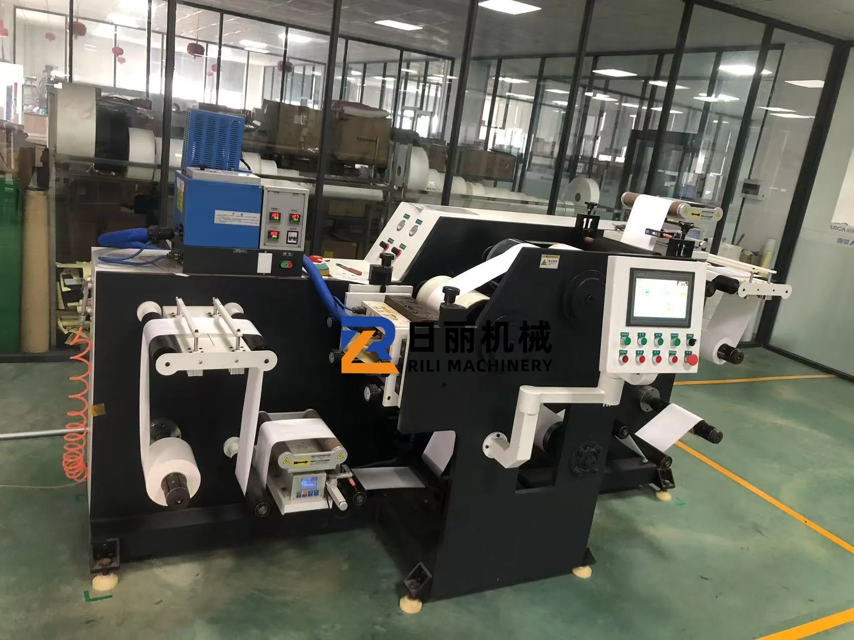 Mini Type Narrow Material Compact Multi-Function Hot Melt Self-Adhesive Labels Slot Die Coating and Laminating Machine for Labs