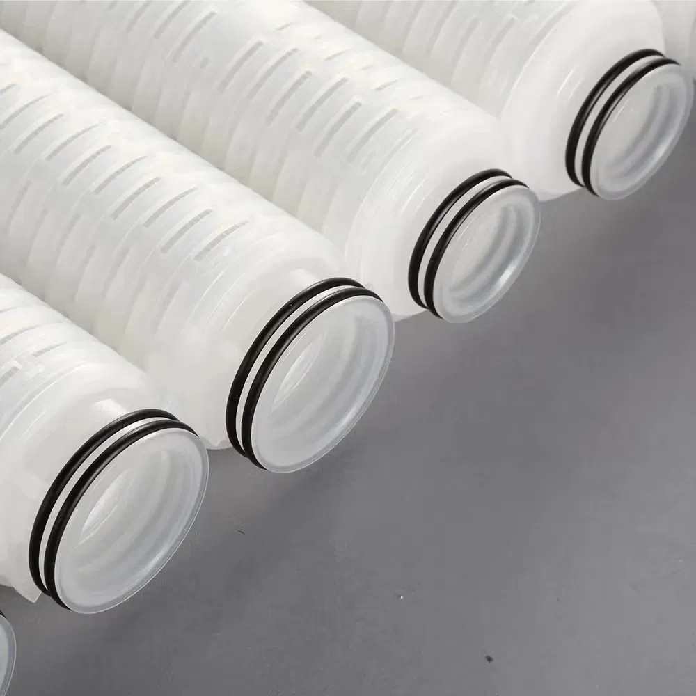 Industrial Grade High Capacity Large Flow Pleated Filter Element End Cover Pneumatic Driven Welder