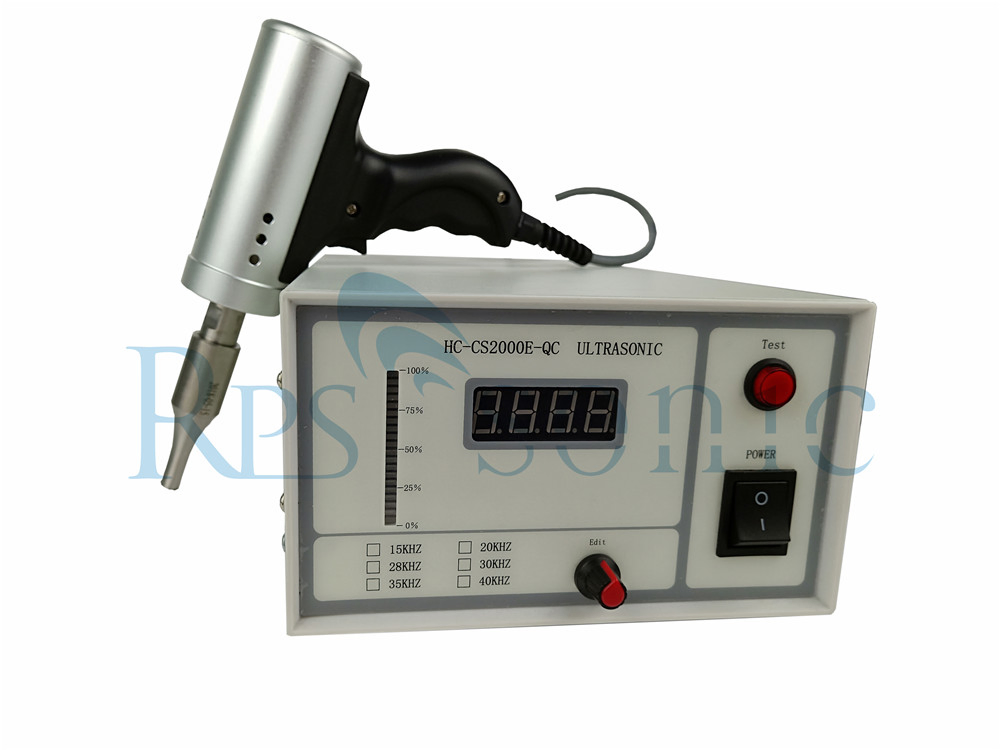 Portable Ultrasonic Spot Welding Machine Welder for Plastic and Non-Woven Fabric