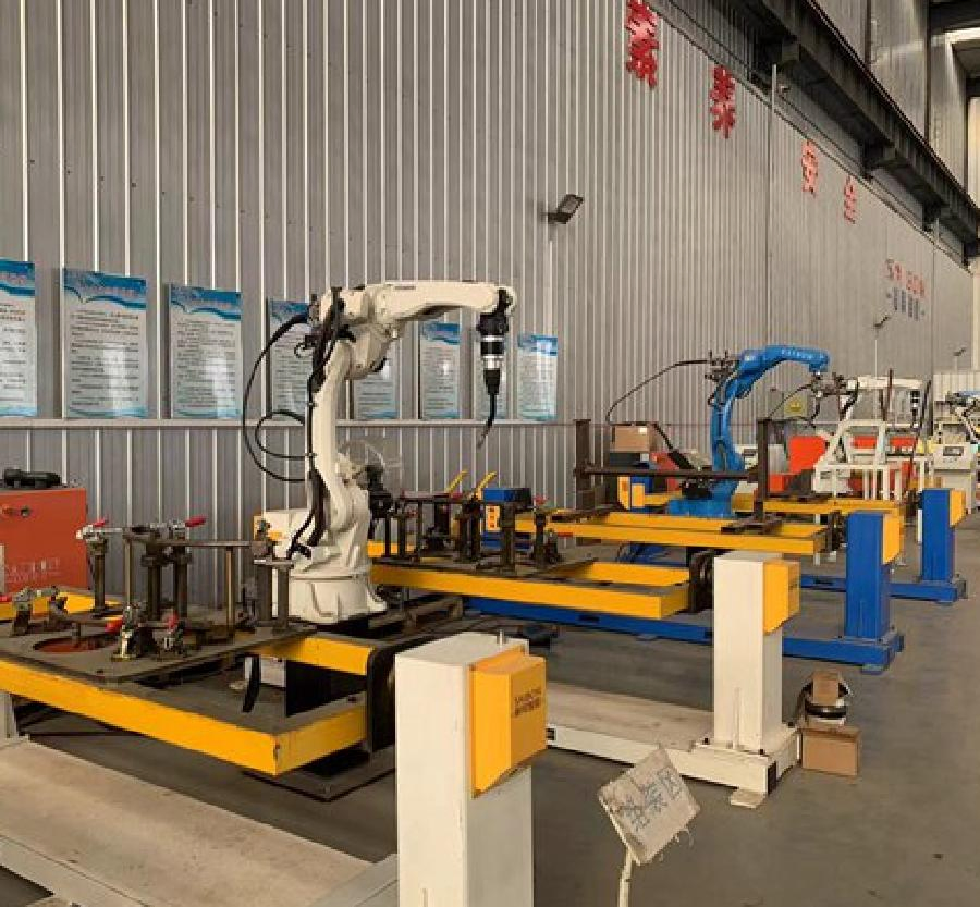 Large-Scale Automatic Welding Production Line for Sheet Metal Non-Standard Customization