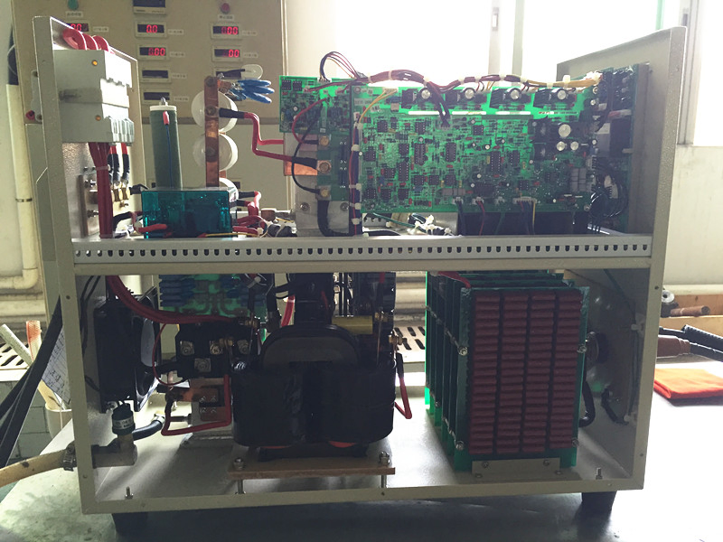 High Frequency Copper Brass Pipe Brazing Induction Soldering Machine