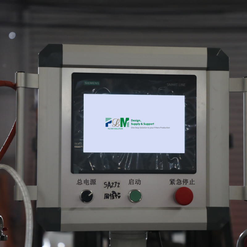 One Station Multi-Layer Filter Media Hot Melt Bonding Machine Plrz-1000