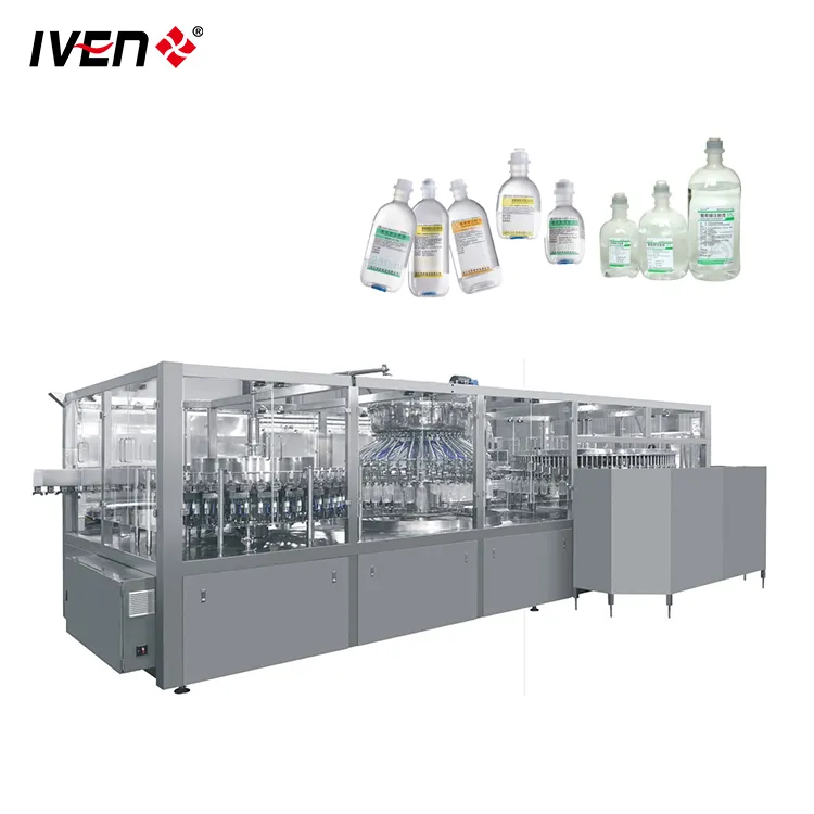 IV solution production line