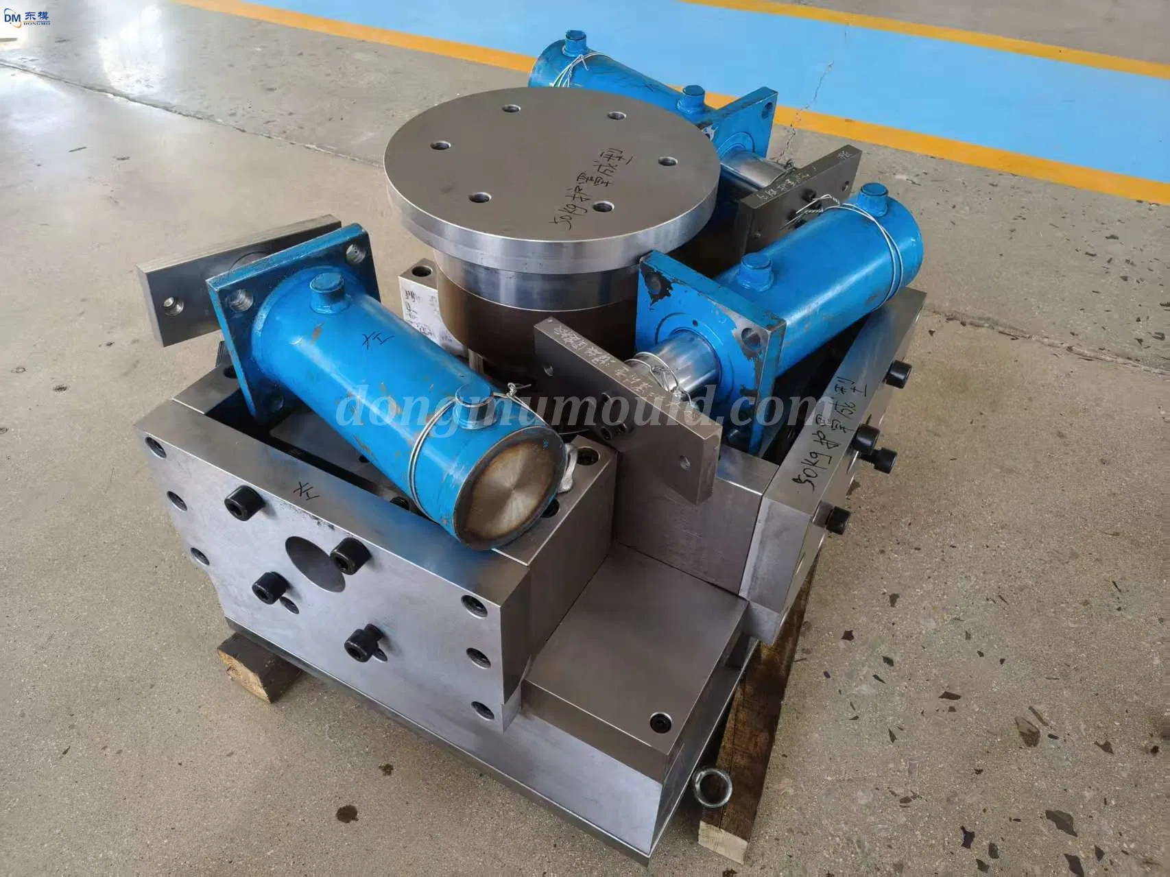 Precision Metal Stamping Dies for LPG Cylinder Shields, Bases, and Handles.