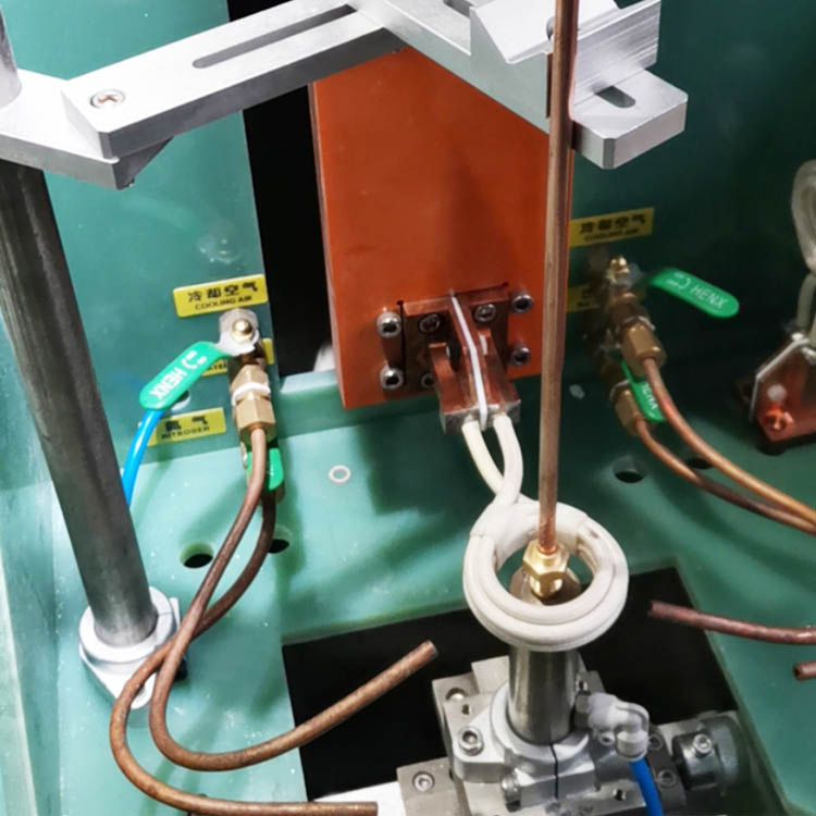 Customized High Frequency Induction Copper Tube Shunt Brazing Machine