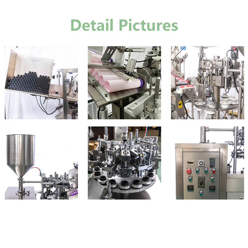 Hot Sale Automatic Cosmetic Soft Tube Filling and Sealing Bottling Machine