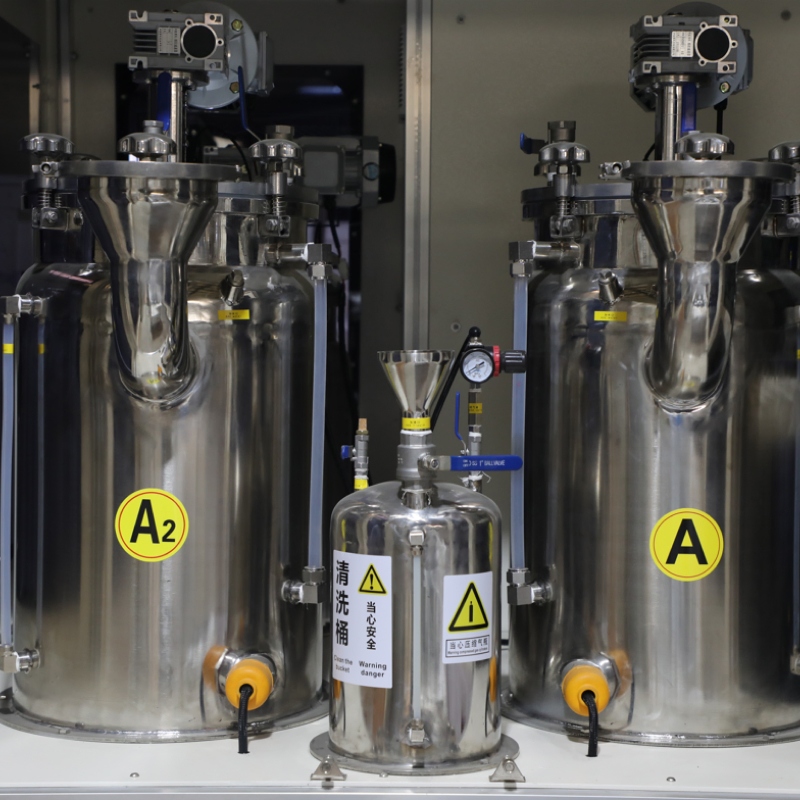 Easy to Operate One Station Multi-Layer Filter Media Hot Melt Bonding Machine