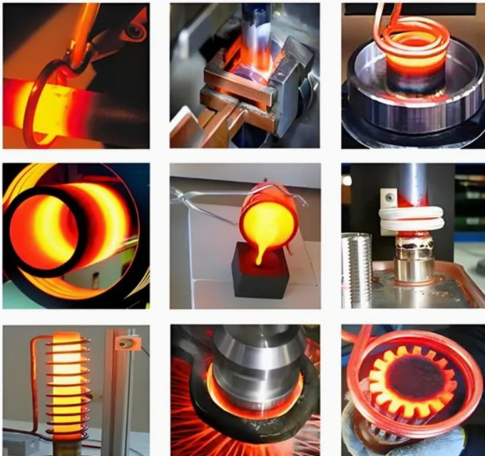 6kw Ultra-High Frequency Induction Heating Machine Is Used for Heating Forging, Melting, and Welding.