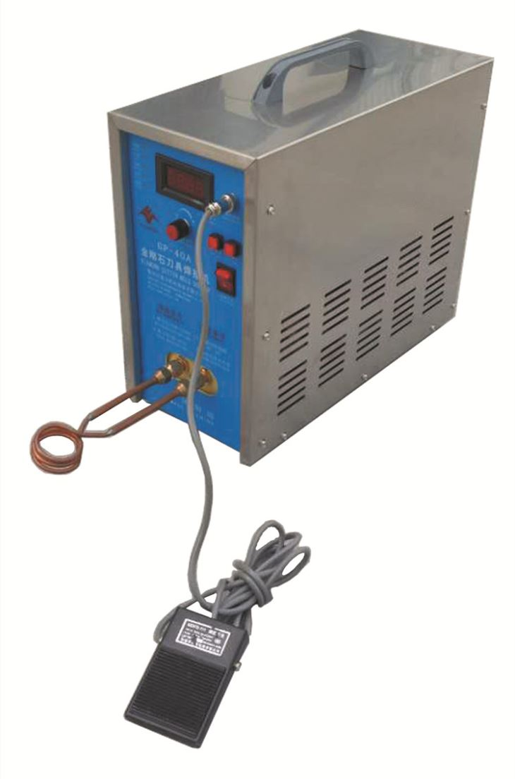 Diamond High Frequency Induction Heating Welding Machine for Mine Saw Blade Quenching Welding Hot Forging Melting Annealing