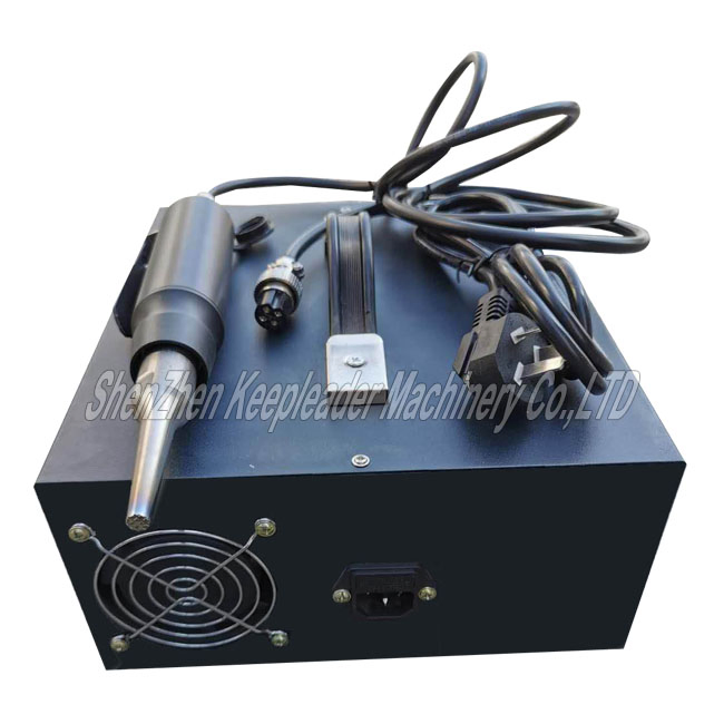 Hand-Held Plastic Welding Ultrasonic Welder Machine of PVC_PP_Pet_Points Bonding_Riveting_Embedding_Staking_Thermoplastic Portable Ultrasound Spot Fusion Welder