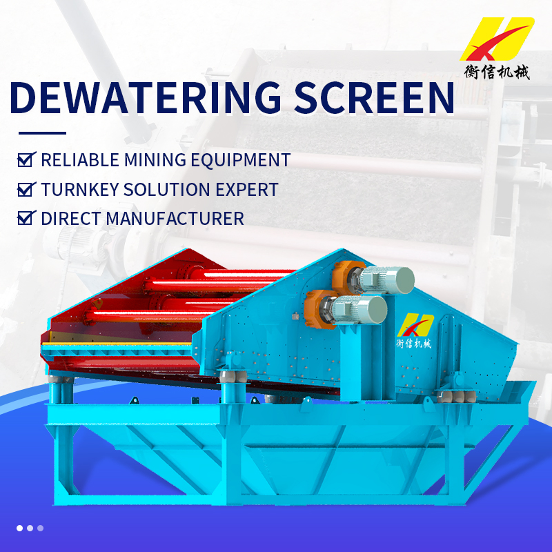 High-Efficiency Linear Dewatering Screen Gold Washing Machine OEM/ODM Manufacturer