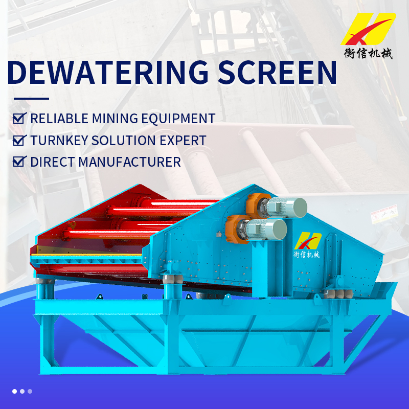 Premium IP65 Dewatering Screen Washing Machine for Mining Operations