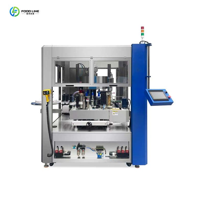 Professional Semi-Automatic Adhesive Sticker Labeling Machine for Small Business Packaging