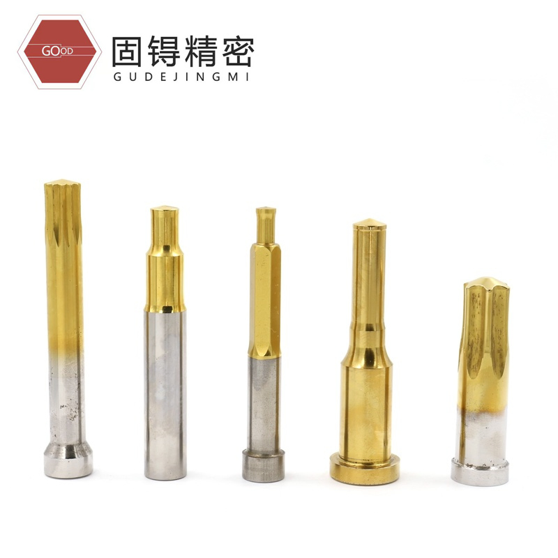 OEM Tungsten Carbide HSS Mold Straight Punch Pins Ellipse Shape Punch Die